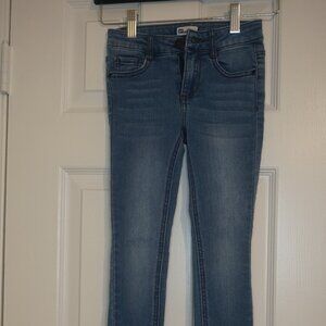 Girls Epic thread skinny light wash jeans size 7